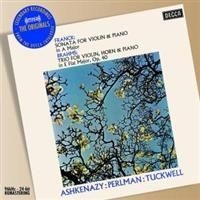 Brahms/Franck - Kammarmusik i gruppen CD / Klassiskt hos Bengans Skivbutik AB (636007)