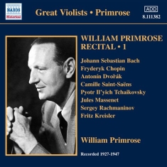 William Primrose - Recital