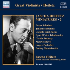 Jascha Heifetz - Miniatures Vol 2