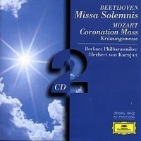 Beethoven/Mozart - Missa Solemnis + Kröningsmässa i gruppen CD / Klassiskt hos Bengans Skivbutik AB (693690)