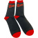David Bowie - Flash Logo Uni Bl Socks (Eu 40-45) David Bowie - Flash Logo Uni Bl Socks (Eu 40-45)