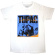 Tupac - La Sign Uni Wht T-Shirt