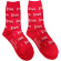 The Beatles - Love Me Do Lady Red Socks (Eu 37-41) The Beatles - Love Me Do Lady Red Socks (Eu 37-41)