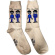 The Beatles - Cartoon Uni Cream Socks (Eu 40-45) The Beatles - Cartoon Uni Cream Socks (Eu 40-45)
