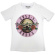Guns N Roses - Classic Logo Lady Wht S Guns N Roses - Classic Logo Lady Wht S