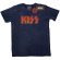 Kiss - Classic Logo Snow Wash Uni Navy Kiss - Classic Logo Snow Wash Uni Navy