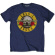 Guns N Roses - Classic Logo Boys T-Shirt Navy Guns N Roses - Classic Logo Boys T-Shirt Navy