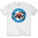 The Jam - Spray Target Logo Boys T-Shirt Wht The Jam - Spray Target Logo Boys T-Shirt Wht