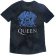 Queen - Blue Crest Boys T-Shirt Bl Dip-Dye Queen - Blue Crest Boys T-Shirt Bl Dip-Dye