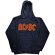 Ac/Dc - Logo Uni Navy Hoodie Ac/Dc - Logo Uni Navy Hoodie