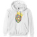 Biggie Smalls - Biggie Crown Uni Wht Hoodie Biggie Smalls - Biggie Crown Uni Wht Hoodie
