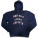 Red Hot Chili Peppers - Colourful Letters Navy Hoodie Red Hot Chili Peppers - Colourful Letters Navy Hoodie