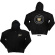 Tupac - Crown Seal Uni Bl Zip Hoodie Tupac - Crown Seal Uni Bl Zip Hoodie