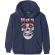 Misfits - Blood Drip Skull Uni Navy Hoodie Misfits - Blood Drip Skull Uni Navy Hoodie