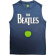 The Beatles - Drop T Logo & Apple Denim Tank Top The Beatles - Drop T Logo & Apple Denim Tank Top