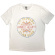 The Beatles - Painted Pepper Uni Wht T-Shirt The Beatles - Painted Pepper Uni Wht T-Shirt