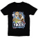 Scooby Doo - Yikes! Uni Bl T-Shirt Scooby Doo - Yikes! Uni Bl T-Shirt