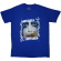 Lady Gaga - Artpop Facepaint Uni Blue T-Shirt Lady Gaga - Artpop Facepaint Uni Blue T-Shirt