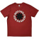 Red Hot Chili Peppers - Classic Asterisk Uni Red T-Shirt Red Hot Chili Peppers - Classic Asterisk Uni Red T-Shirt