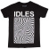 Idles - Psych Tubes Uni Bl T-Shirt Idles - Psych Tubes Uni Bl T-Shirt