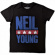Neil Young - Stars Logo Uni Bl T-Shirt Neil Young - Stars Logo Uni Bl T-Shirt