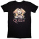 Queen - Classic Crest Lady Bl T-Shirt Dress Queen - Classic Crest Lady Bl T-Shirt Dress