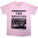 Beatles - Washington 64 Promo Uni Pink T-Shirt Beatles - Washington 64 Promo Uni Pink T-Shirt